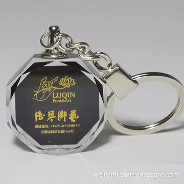 Mini promotional LED flashing keychains, sized 20*20mmNew